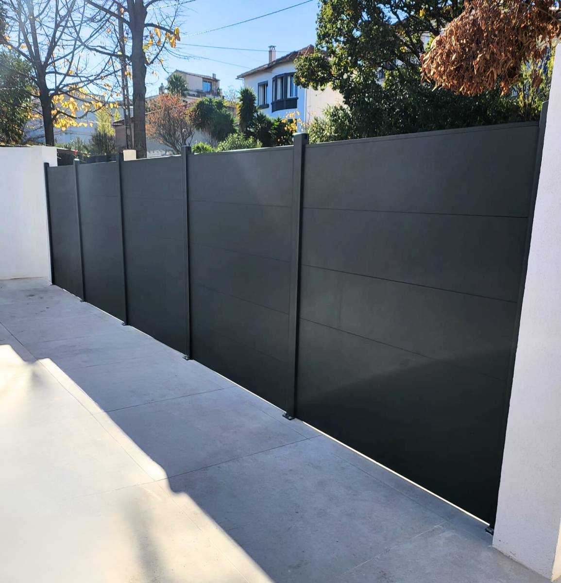 Clôtures pleines pour vous protéger du vis a vis