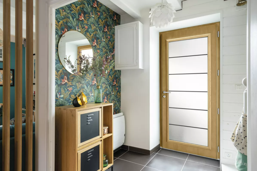 Installation d’une porte mixte en alu et bois à Aubagne