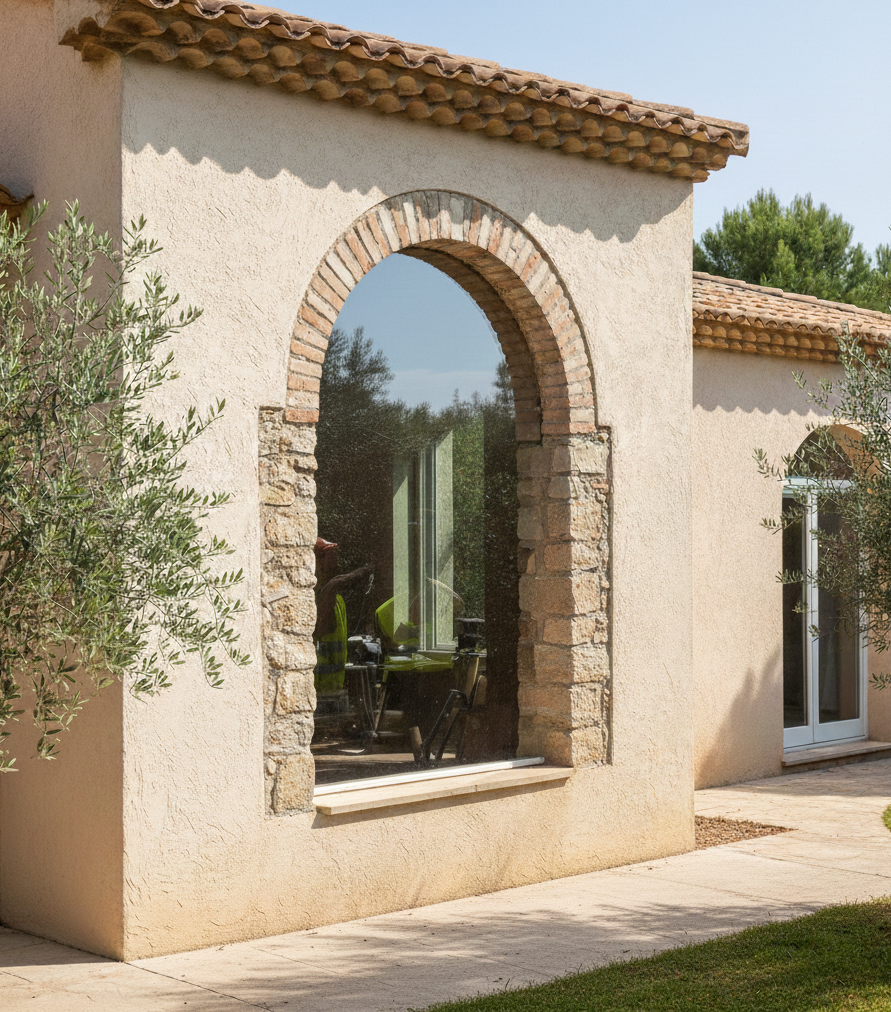 FENETRE CINTREE SUR MESURE MARSEILLE 13012 ST BARNABE