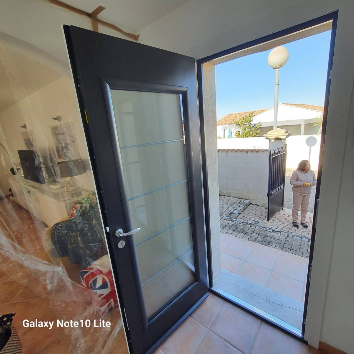 Porte KIgali Grand vitrage