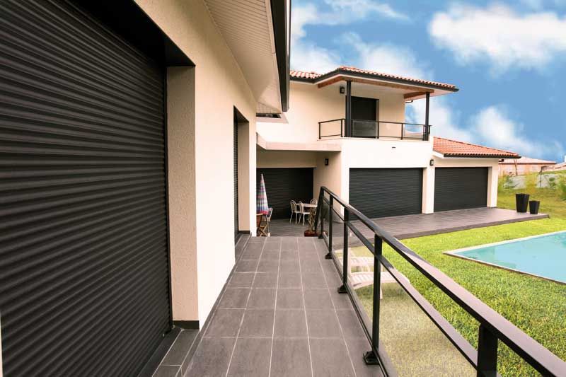 Volet roulant électrique SOMFY proposé par Grand Sud Habitat sur Marseille